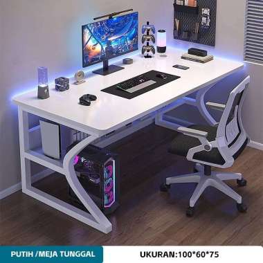 Yup Meja Komputer Meja Gaming Minimalis Modern Meja La 100 CM