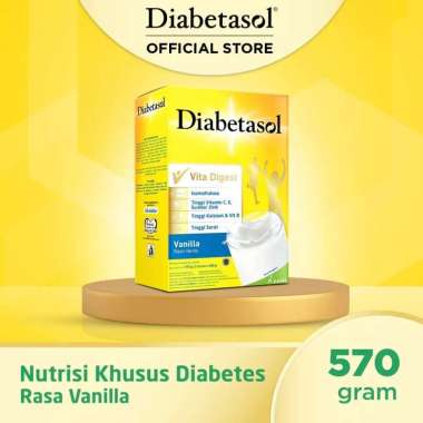 DIABETASOL 570 GR - SUSU DIABETES VANILLA