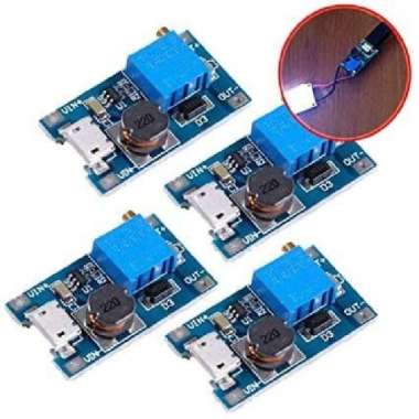 Mt3608 Adjustable Step Up Boost Dc Micro Usb 2A 2V-24V To 5V-28V