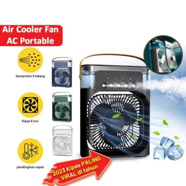 Air Cooler Fan Kipas Pendingin Tahan Lama AC Portable Air Cooler hijau
