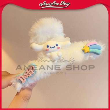 [KOLIN] Jepit Rambut Anak Karakter Kartun Bulu/Furry Hair Clip Anak Pompompurin