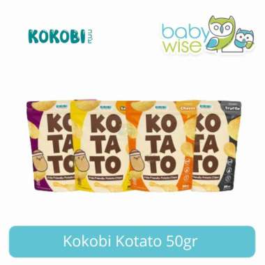 Kokobi Kotato 50gr - Snack Anak Sour & Cream