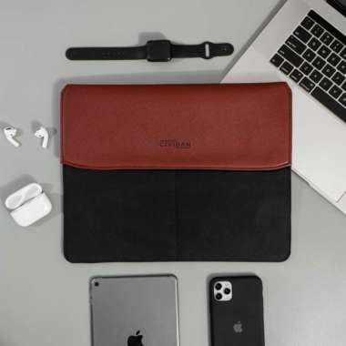 100% Produk Ori Macbook Pro 14" M3 Pro Max Sleeve Cover Case Civilian Tas Laptop Apple Multicolor