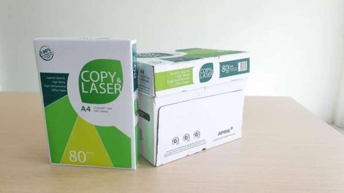 Copy & Laser | Kertas HVS 1 Rim | A4 | 80 gsm