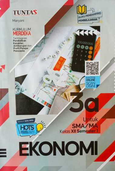 Buku LKS TUNTAS GRAHA PUSTAKA SMA/MA Kelas 12 Merdeka Ganjil 2024/2025 - Original Ekonomi
