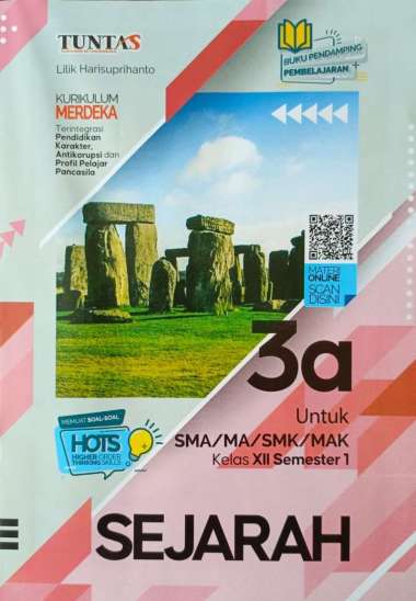 Buku LKS TUNTAS GRAHA PUSTAKA SMA/MA Kelas 12 Merdeka Ganjil 2024/2025 - Original Sejarah