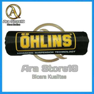Sarung shockbreaker Cover Shock pelindung shock belakang universal Ukuran L Ohlins kuning