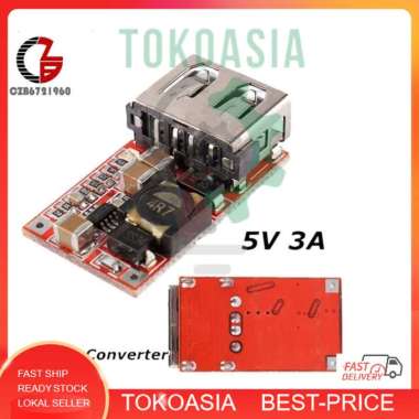 CAR USB 6V - 24V to 5V 3A Charger Module DC Buck Step Down Efficiency 97.5%