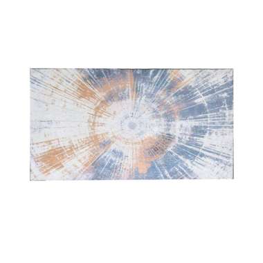 OEM SK-C1096 Karpet Ruang Tamu Eropa Style Import Polyester 140X200CM Anti Slip / Karpet Permadani L
