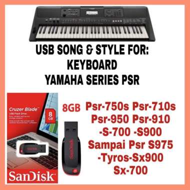 USB Song Style KEYBOARD YAMAHA PSR SERIES