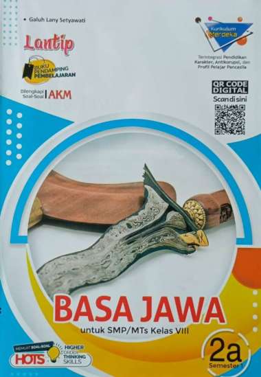 Buku LKS BASA JAWA TIMUR LANTIP Putra Nugraha SD/SMP/SMA Merdeka Ganjil 2024/2025 - Original SMP Kel