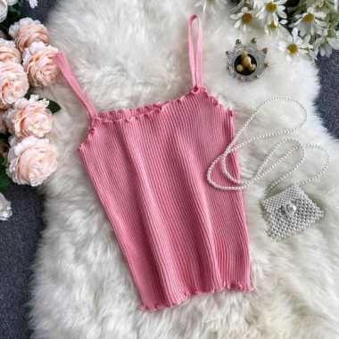 REDE BYK WARNA TERMURAH MEDAN TANKTOP KATUN RIB BAHAN TEBAL BYK 10 WARNA TANKTOP MILUGO /TANKTOP RAJ