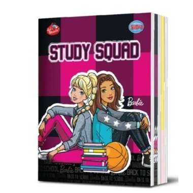 Buku Tulis SIDU 38 Lembar Karakter (1 Pack isi 10 Buku) 38 Barbie