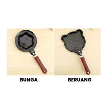 Teflon Karakter Teflon Mini Anti Lengket Wajan Mini Motif Teflon Telur Karakter Bentuk Lucu Frying P