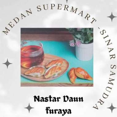 Nastar Daun Furaya Cemilan Pia leaf Nastar oleh oleh medan isi 10pcs isi 1 Jumbo