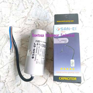 35 UF Kapasitor Capasitor Bulat Kabel Pompa Air 35UF 450V