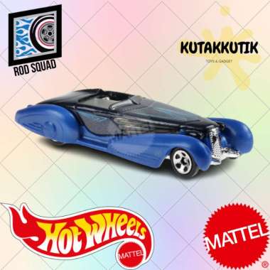 Hot Wheels Custom Cadillac Fleetwood Biru Rod Squad
