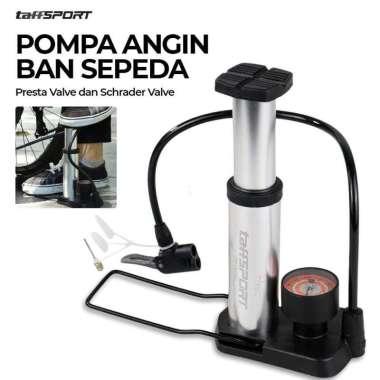 Pompa Angin Ban Sepeda Manual Bike Tire Pump 160 PSI FP1845D Pompa Otomatis Kompresor Angin Kompa Se