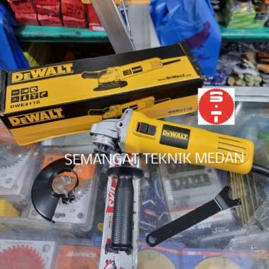 DWE4118 MESIN GRENDA GERINDA TANGAN 4" VARIABLE SPEED DEWALT DWE 4118