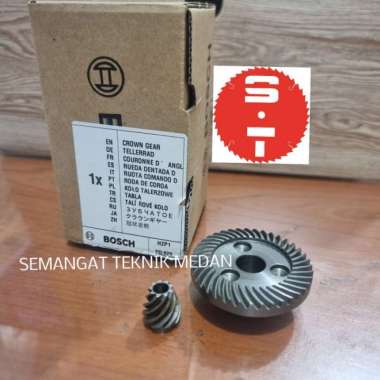 GWS900-100 CROWN BEVEL GEAR GIGI GERINDA TANGAN 4" BOSCH GWS 900-100
