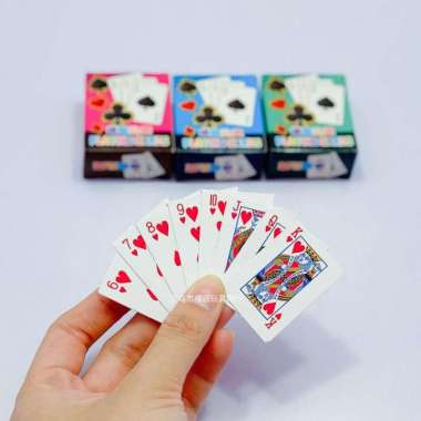 Kartu Poker Mini Poker CArd Kartu Remi Mini 222-96