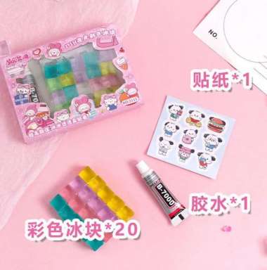 Mainan DIY Ice CUBe Puzzel Balok KuBus Ice Cube CREATIVE 523-307