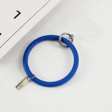 Tali Handphone Gelang Handphone Big Ring Silicone Cincin Handphone Putih