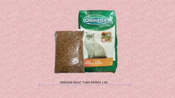 Makanan Kucing OMEGA TUNA Omegga Cat Food 1 KG
