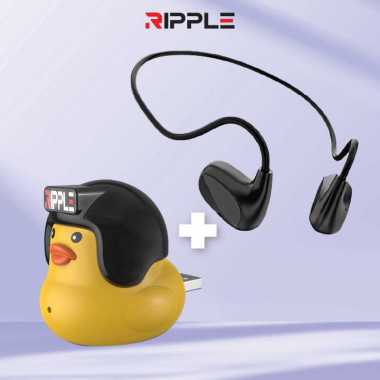 Buy 1 Get 1 Rippods Fit TWS Headset Bluetooth Earphone+ Bebek Pintar Smart AI Ripple