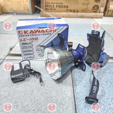 LP-100G SENTER KEPALA RECHARGEABLE HEADLAMP LED CAS 100 W WATT KAWACHI