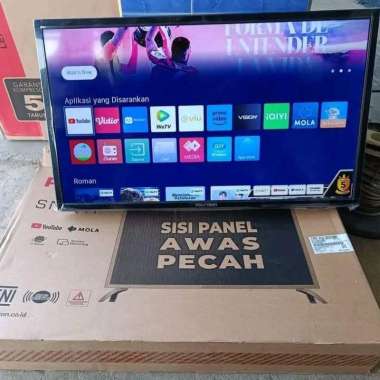 tv led smart tv 32 inch polytron garansi resmi 5 tahun