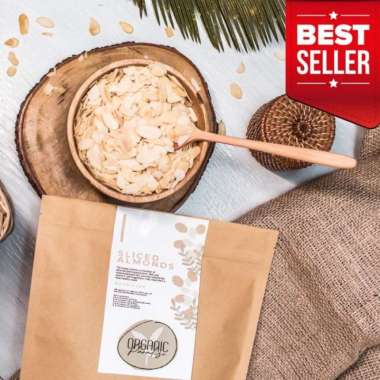 Premium QualityRoasted Slice Almond 500 gr / Slice Almond Panggang
