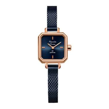 Jam Tangan Wanita Alexandre Christie Passion AC 2B36 LH BURBU Ladies Sapphire Blue Dial Blue Mesh St