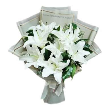 Buket Bunga Lily Segar Freshcut - Hadiah Karangan Bunga - FlowerAdvisor Right there