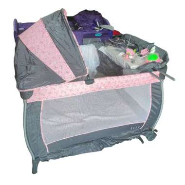 Baby Box Elle Monte Carlo Tempat Tidur Bayi Pink