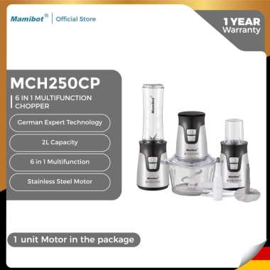 Mamibot Multifunction 6 in 1 Powerful Food Blender & Chopper MCH250CP