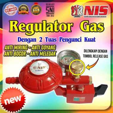 Regulator Kompor Gas Tekanan Rendah NIS NIS Robot-0307S