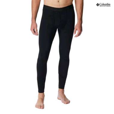 Celana Panjang Columbia Midweight Stretch Baselayer Pant Men Pria Original S Black