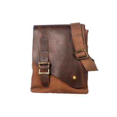 Supervice Tas Selempang Kanvas Zapatos ZPTSP 6555 Cokelat