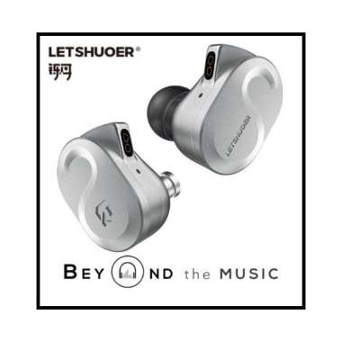 Letshuoer S08 Planar Magnetic Driver IEM Earphone Silver