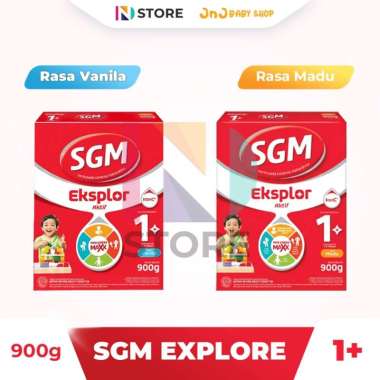 SGM EKSPLOR 1+ MADU VANILA 900 GR SGM 1+ VANILA 900G