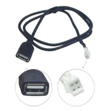 Soket Kabel Port USB RCA Kamera Antena GPS Headunit Android Kamera Parkir