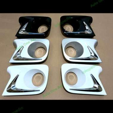 Cover Foglamp Toyota All New Avanza Standard 2012 - 2015 Putih