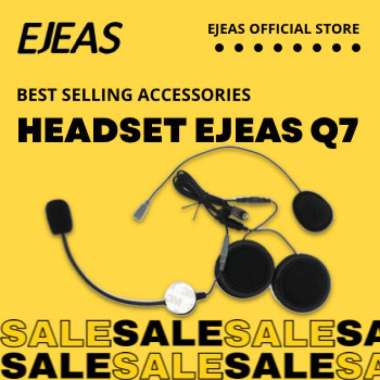 Headset Earpiece Mic Earphone Microphone Intercom Helm EJEAS Q7 Q2
