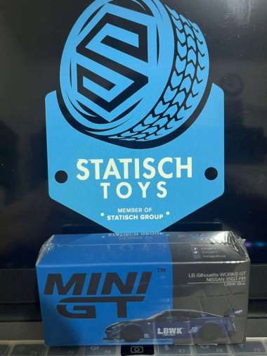 Mini GT LBWK GT Nissan 35GT-RR Blue No 299