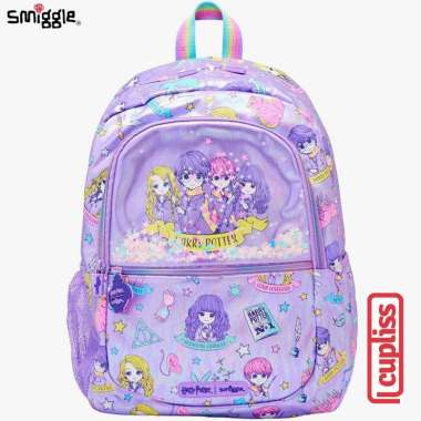 SMIGGLE Backpack Bag 449838 Harry Potter Lilac Tas Ransel Anak