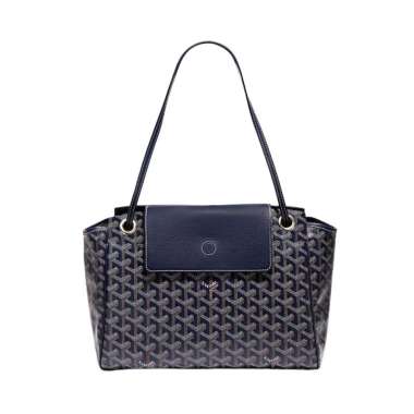 Goyard Rouette PM Tote Bag Navy Blue Blue
