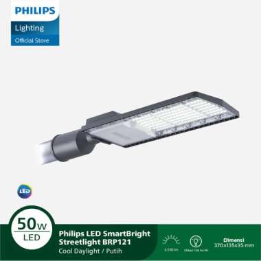 Philips lampu jalan smartbright LED BRP121 50W Cool Daylight Putih