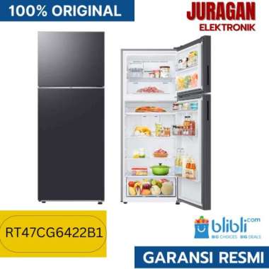KULKAS SAMSUNG RT47CG6422B1 KULKAS 2 PINTU 465 L DIGITAL INVERTER RT47