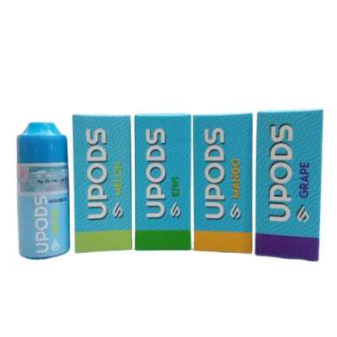 Upods Liquid Pods Friendly Series 30ml 10mg by IJC Berpita Cukai Resmi Cheesetart Pineaple
